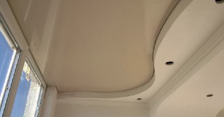 Натяжной потолок на балкон Торжок, цена 6289 руб.