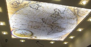 Натяжной потолок с фотопечатью Торжок, цена от 6321 руб.